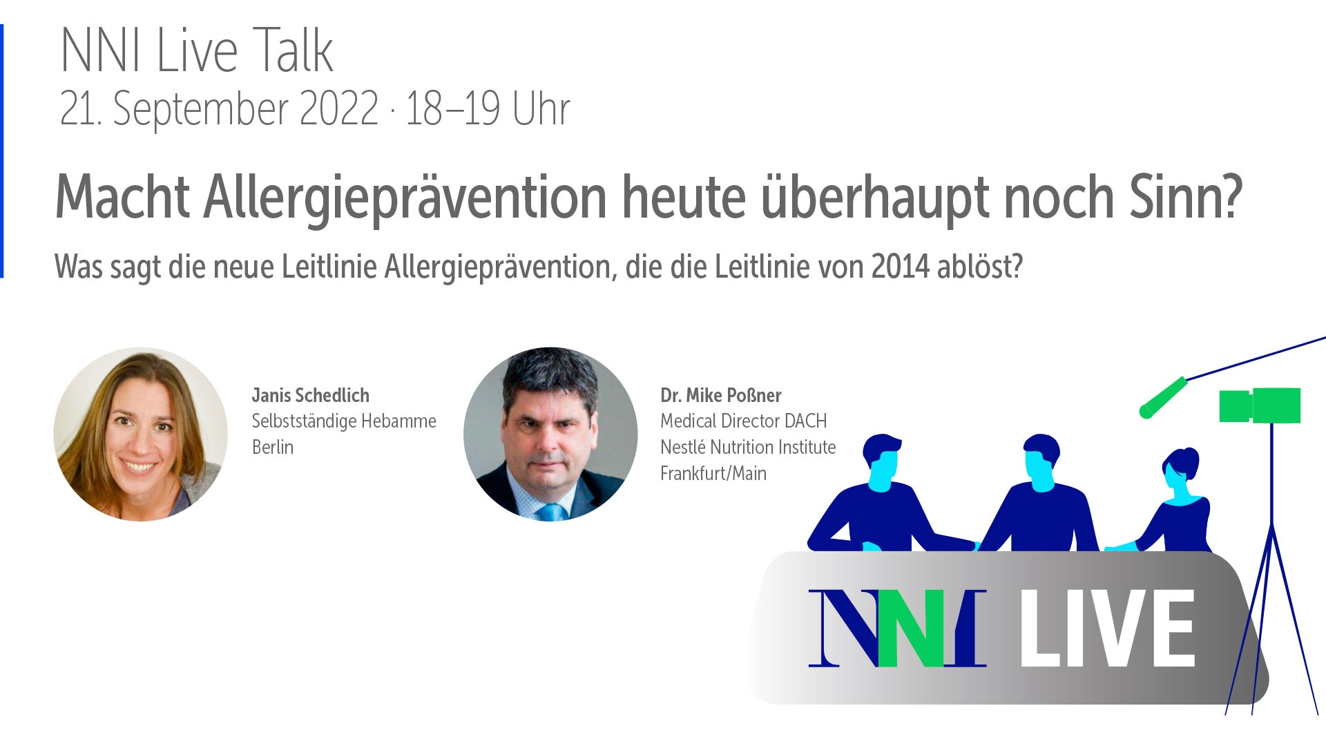 NNI Live Talk: Macht Allergieprävention heute überhaupt noch Sinn?