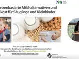 Pflanzenbasierte Milchalternativen Pflanzenbasierte Milchalternativen