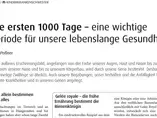 Die ersten 1000 Tage (publications) Die ersten 1000 Tage (publications)