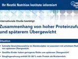 Zusammenhang von hoher Proteinzufuhr und späterem Übergewicht (publications) Zusammenhang von hoher Proteinzufuhr und späterem Übergewicht (publications)