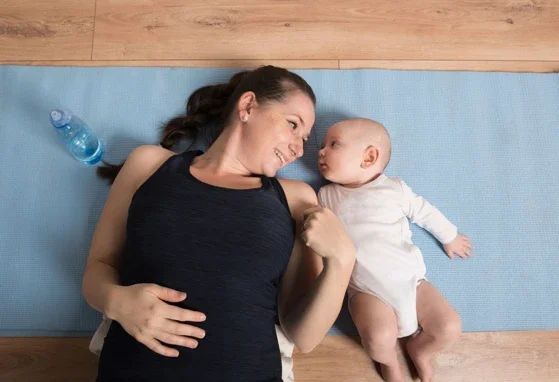 Mit Spaß am Beckenboden