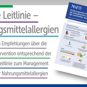 Aktuelle Leitlinie - Nahrungsmittelallergien