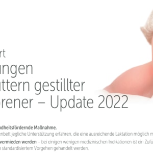 Empfehlungen zum Zufüttern gestillter Neugeborener - Update 2022