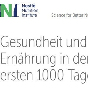 27.09.2023 - Jena - Gesundheit und Ernährung in den ersten 1000 Tagen