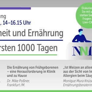 NNI Fachtagung: „Gesundheit und Ernährung in den ersten 1000 Tagen“
