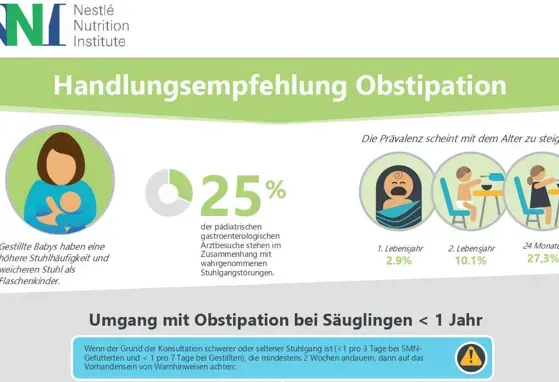 Handlungsempfehlung Obstipation (infographics)