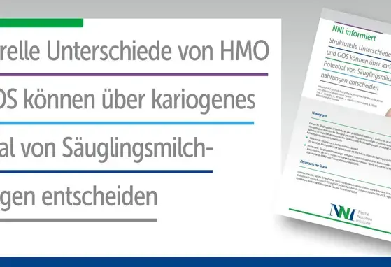 Strukturelle Unterschiede von HMO und GOS können über kariogenes Potential von Säuglingsmilchnahrungen entscheiden (publications)