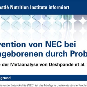 Prävention von NEC bei Frühgeborenen durch Probiotika - Update 2010 (publications)