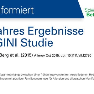 15-Jahres Ergebnisse der GINI Studie (publications)