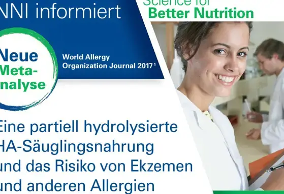 Neue Meta-Analyse - Spezifische HA-Säuglingsnahrung - Allergieprävention (publications)