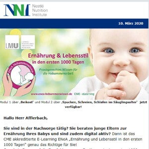 ENeA Hebammenwissen: CME-akkreditiertes eLearning über praxisrelevantes Wissen (publication series)