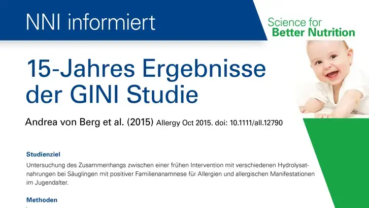 15-Jahres Ergebnisse der GINI Studie (publications)