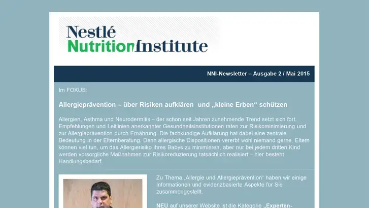 Allergieprävention – über Risiken aufklären und „kleine Erben“ schützen (publications) Allergieprävention – über Risiken aufklären und „kleine Erben“ schützen (publications)